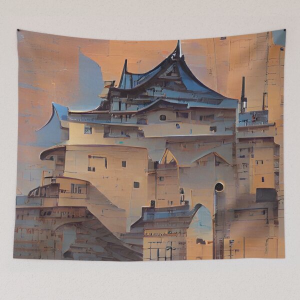 Item preview, house,nature,art,beaty,landscape,picture designed and sold by PrintArtBank.