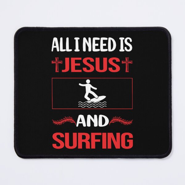 Item preview, Divertido Jesús Surf Surf Surfer designed and sold by SunnyShop123.