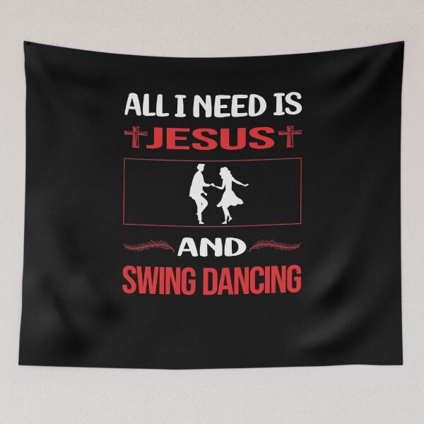 Item preview, Funny Jesus Swing Dancing Dance designed and sold by SunnyShop123.