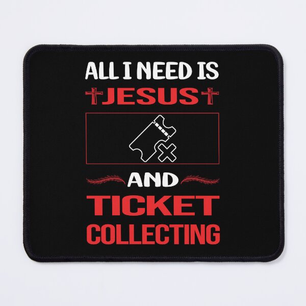 Item preview, Funny Jesus Ticket Collecting Tickets designed and sold by SunnyShop123.