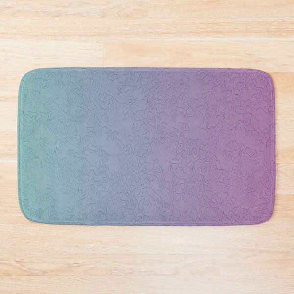 Item preview, Emboss Decorative Pattern Teal and Purple Gradient designed and sold by AraljanFusion.