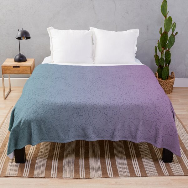 Item preview, Emboss Decorative Pattern Teal and Purple Gradient designed and sold by AraljanFusion.