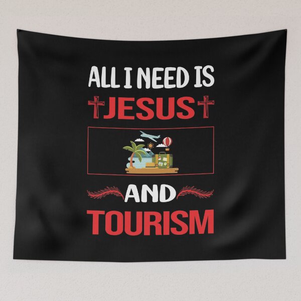 Item preview, Funny Jesus Tourism designed and sold by SunnyShop123.