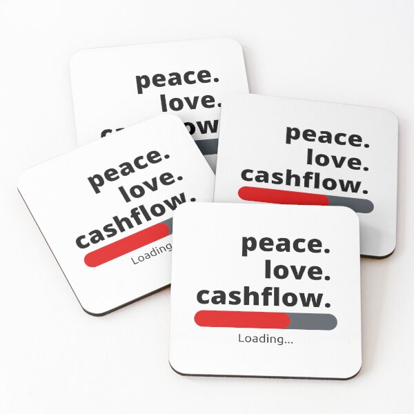 Item preview, Peace love and cashflow loading  designed and sold by KingsManKind.