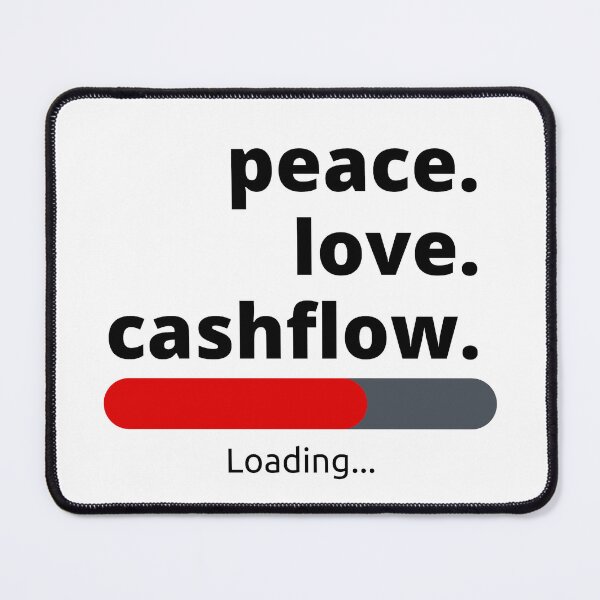 Item preview, Peace love and cashflow loading designed and sold by KingsManKind.