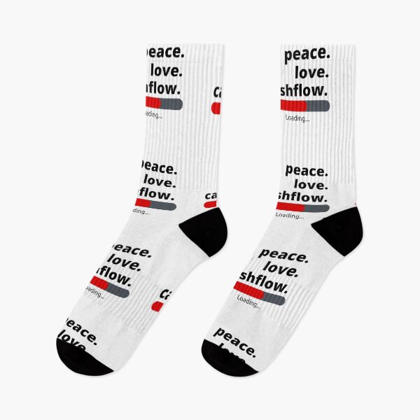 Item preview, Peace love and cashflow loading  designed and sold by KingsManKind.
