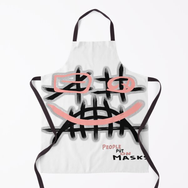 Item preview, People Put On Masks, Smile, Abstraction, Duality, Sad, designed and sold by Maculele.