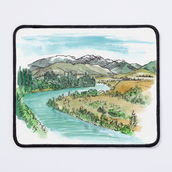 Item preview, Clutha River from Newcastle Track designed and sold by Tom Napper Design.