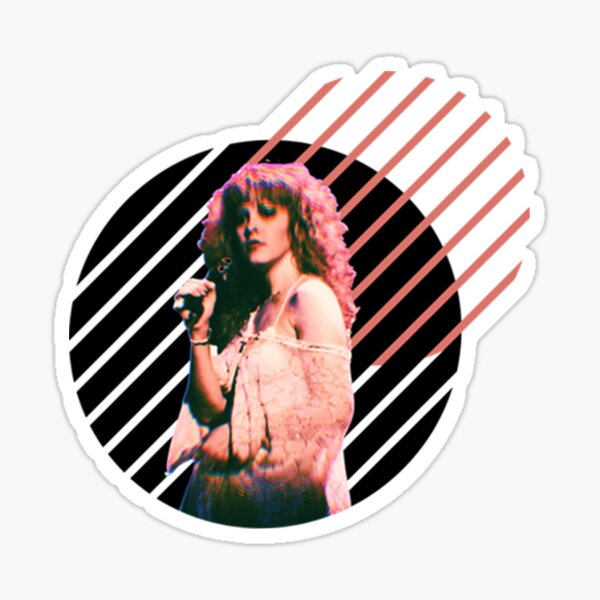 "Fleetwood Mac Stevie Nicks Retro Design" Sticker for Sale by FinlayRobson Redbubble