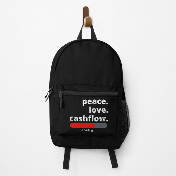 Item preview, Peace love and cashflow loading distressed designed and sold by KingsManKind.