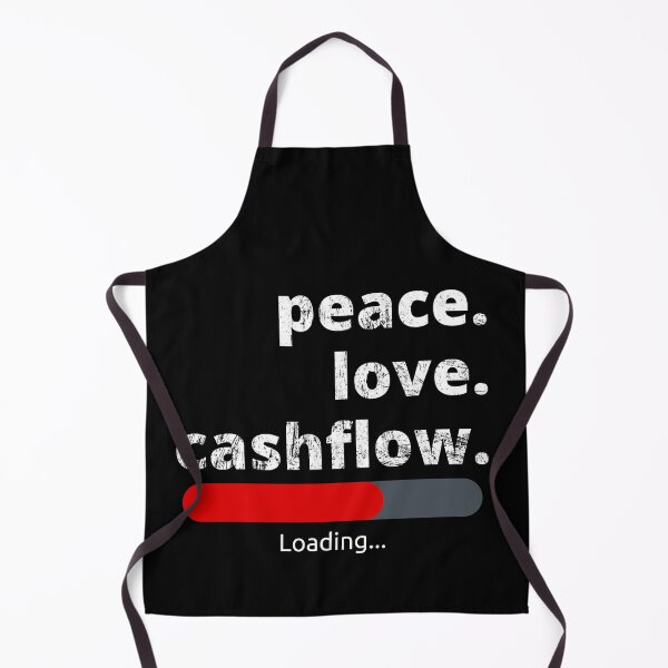 Item preview, Peace love and cashflow loading distressed designed and sold by KingsManKind.