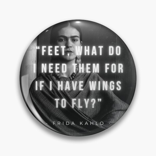 Item preview, Feet, what do I need them for If I have wings to fly | Frida Kahlo | Art | Painter designed and sold by iwaya-bazaar.