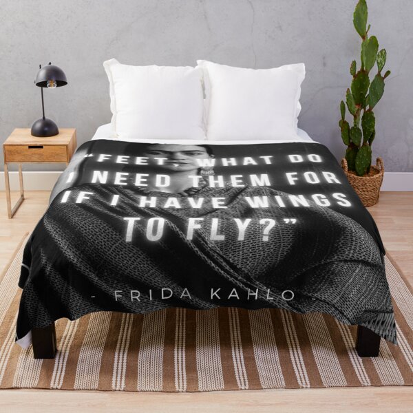 Item preview, Feet, what do I need them for If I have wings to fly | Frida Kahlo | Art | Painter designed and sold by iwaya-bazaar.