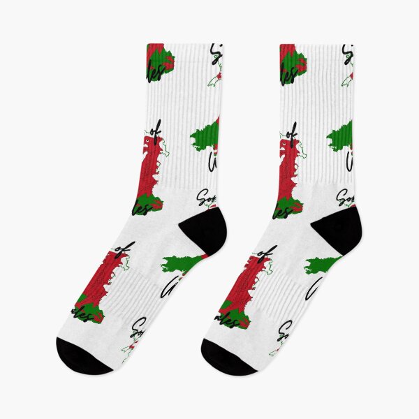 Item preview, Son of Wales Map Flag designed and sold by NovawayDirect.