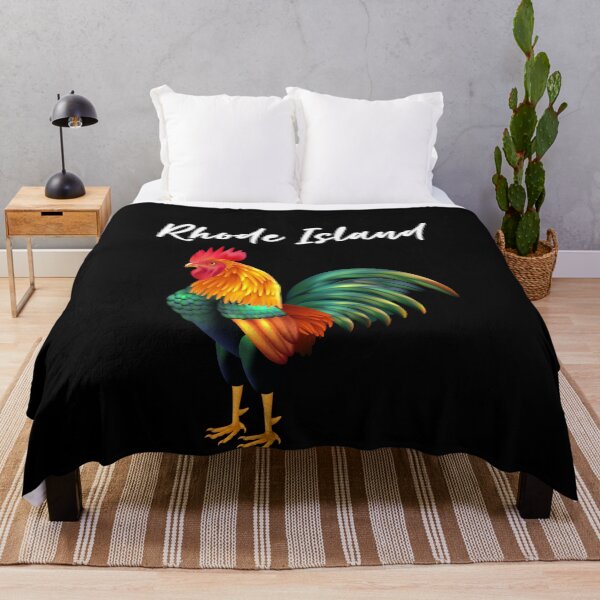 Item preview, Rhode Island Red Rooster Vintage Design designed and sold by SuperFreshArt.