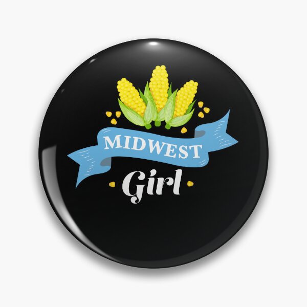 Item preview, Midwest Girl Corncob American Midwestern Girl designed and sold by SuperFreshArt.