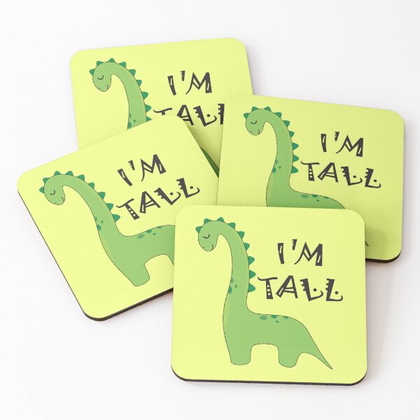 Item preview, Tall Dinosaur - I'm Tall Mom & Dad designed and sold by Abhishek Goldar.