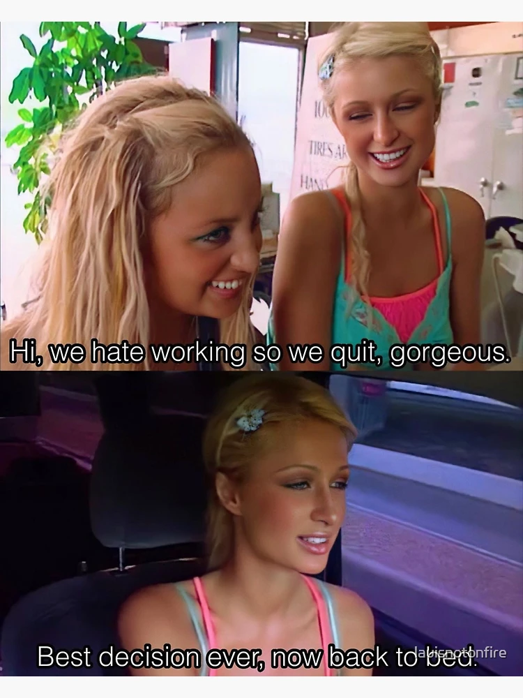 Paris Hilton & Nicole Richie - Ticket F**king Sticker for Sale by