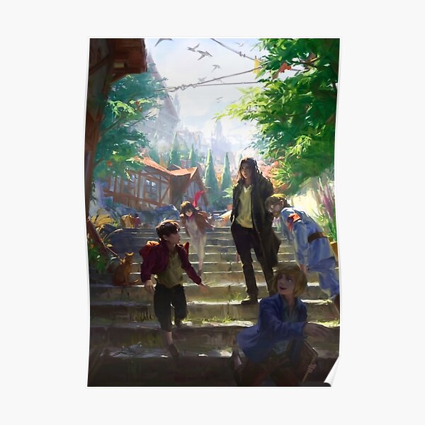 Titan Memories affiche Eren Zeke wf Poster