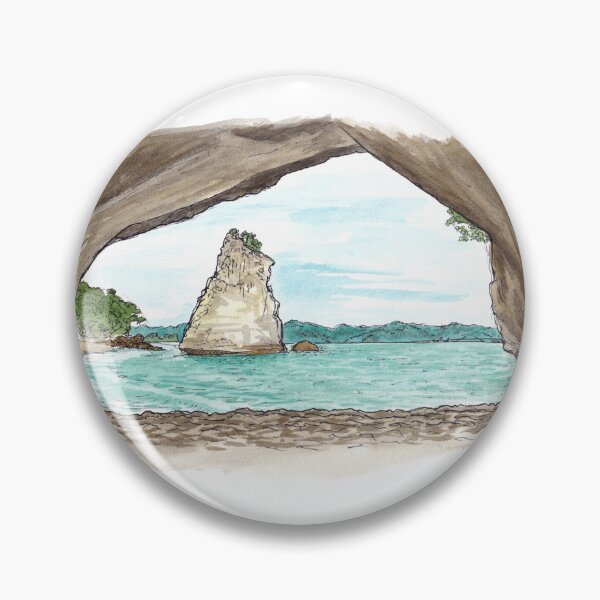 Item preview, Cathedral Cove - Coromandel designed and sold by Tom Napper Design.
