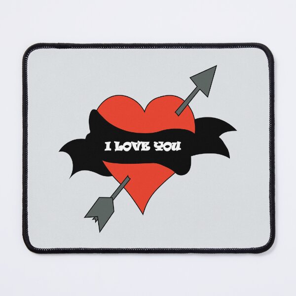 Item preview, I love you heart designed and sold by mixtape80.