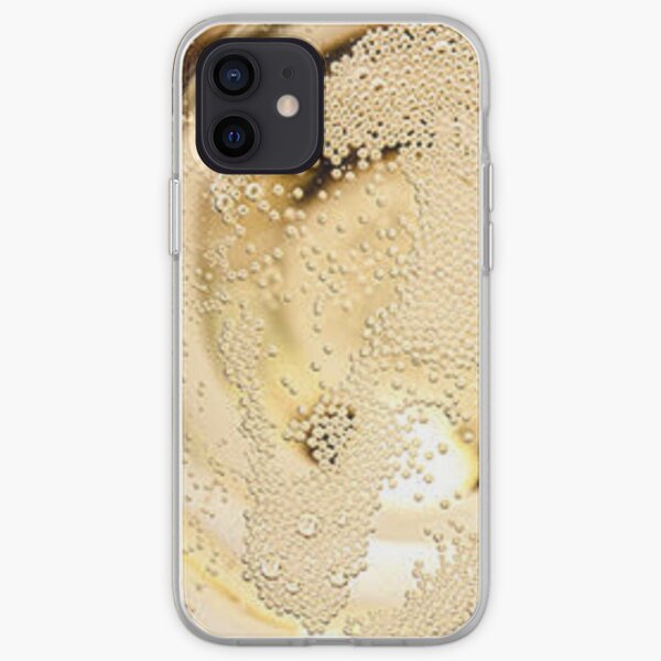 Champagne Bubbles Photograph iPhone Soft Case