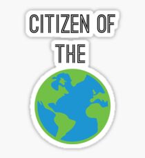 Citizen of The World Sticker