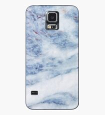 Funda/vinilo para Samsung Galaxy Mármol azul