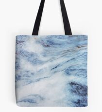 Blauer Marmor Tasche