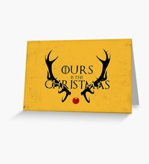 Ours Is The Christmas Greeting Card