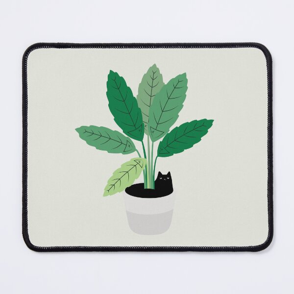 Item preview, Cat and Plant 28 designed and sold by ilovedoodle.