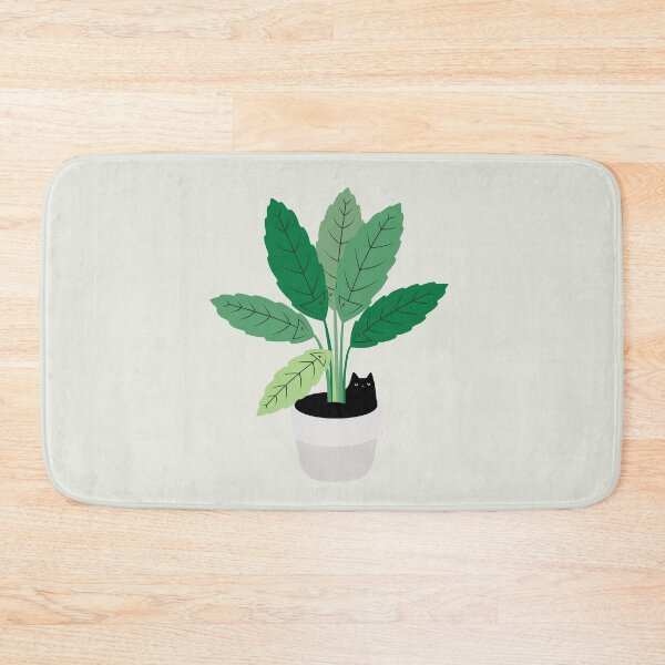 Item preview, Cat and Plant 28 designed and sold by ilovedoodle.