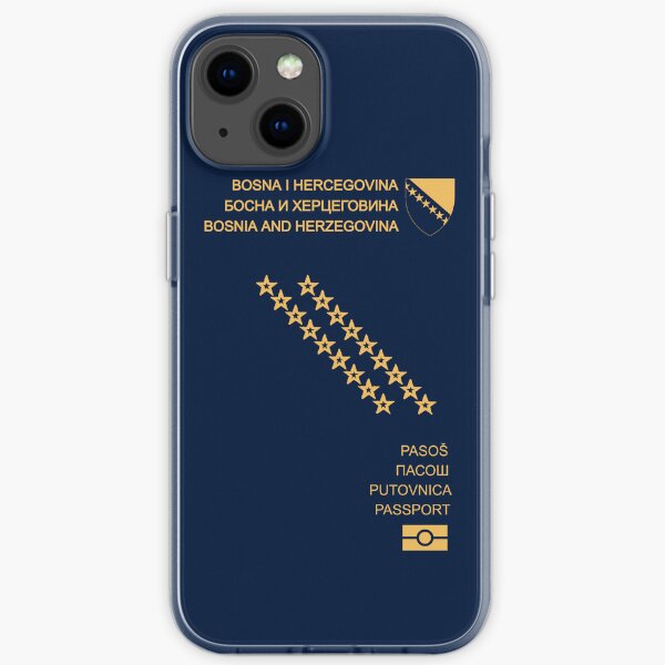 Bosnia & Herzegovina passport iPhone Soft Case