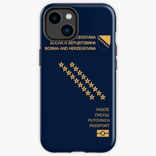 Reisepass für Bosnien und Herzegowina iPhone Robuste Hülle