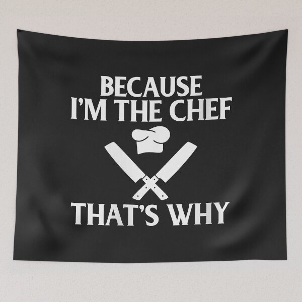 Item preview, Womens Because im the Chef thats why Kitchen Culinary Cook V-Neck designed and sold by JakariEzer.