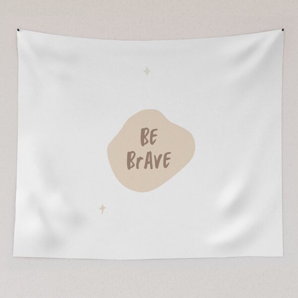 Item preview, Be brave designed and sold by Redkirra.