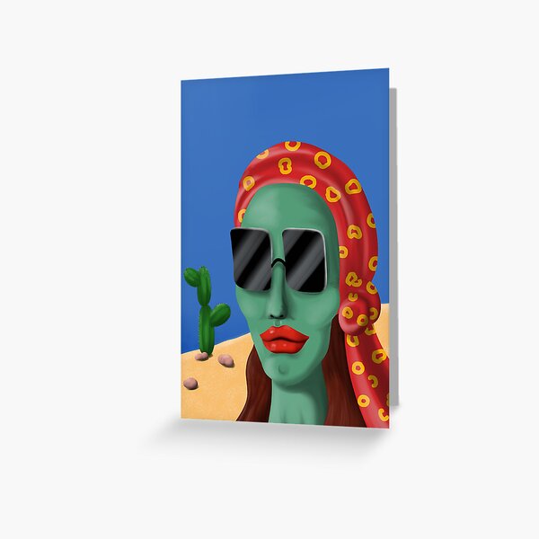 Miss Alien Carte de vœux