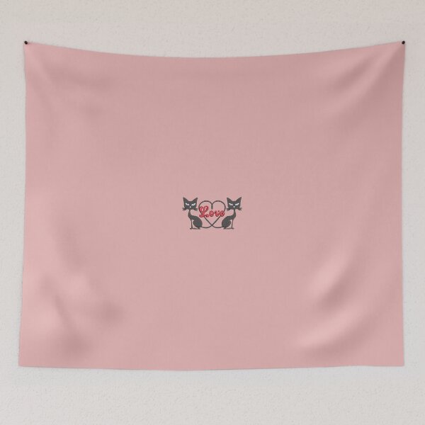 Item preview, Cat Love Valentine Embroidery  designed and sold by Cre8iveSkill.