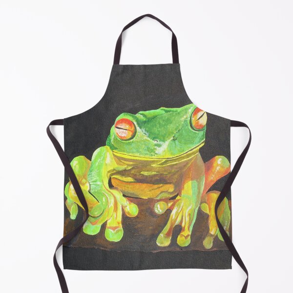 Item preview, Red Eyed Tree Frog Realistic Artwork designed and sold by taiche.