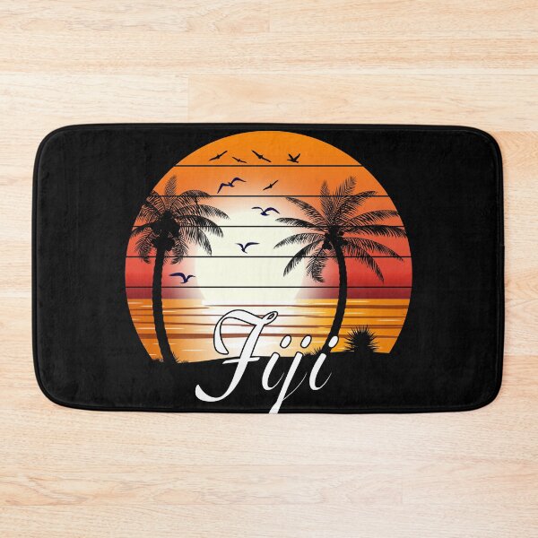 Item preview, Vintage Fiji Palm Trees Summer Beach designed and sold by travelesque.