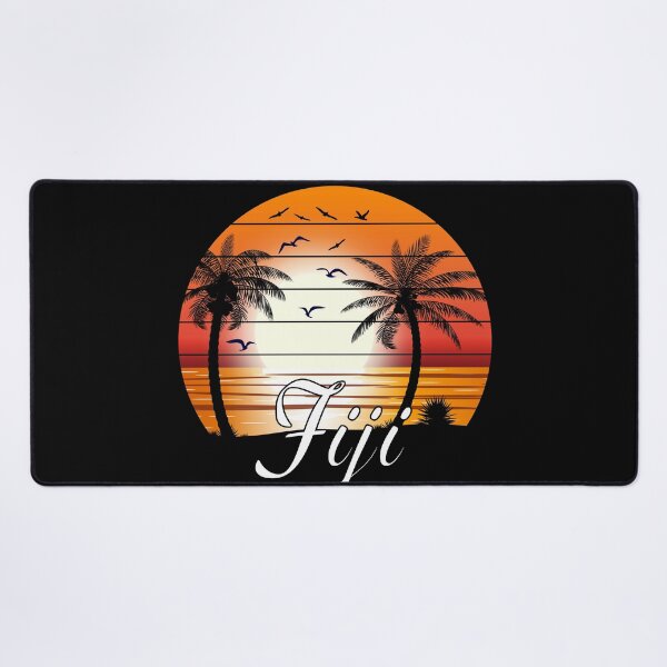 Item preview, Vintage Fiji Palm Trees Summer Beach designed and sold by travelesque.