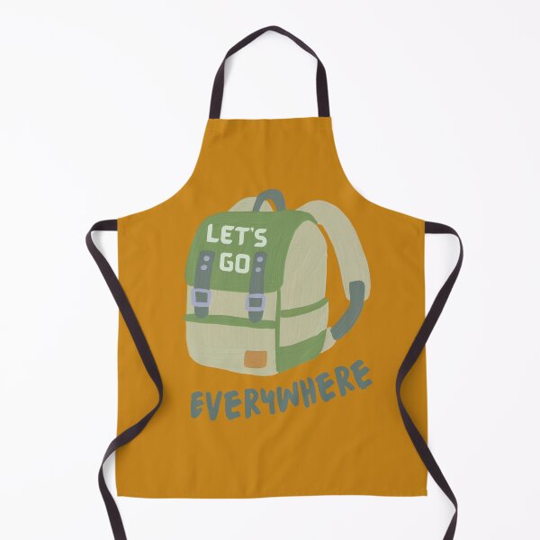 Item preview, Let's Go Everywhere, with Backpack. designed and sold by Coralgb.