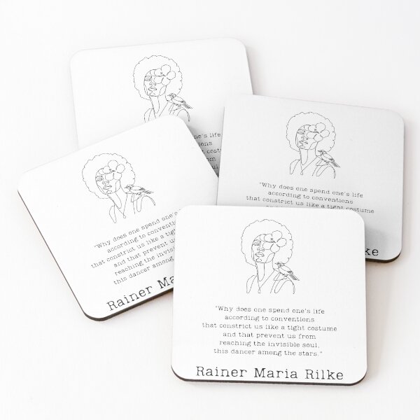 Item preview, "Dancer among the stars" - Rainer M. Rilke designed and sold by BookberryGarden.