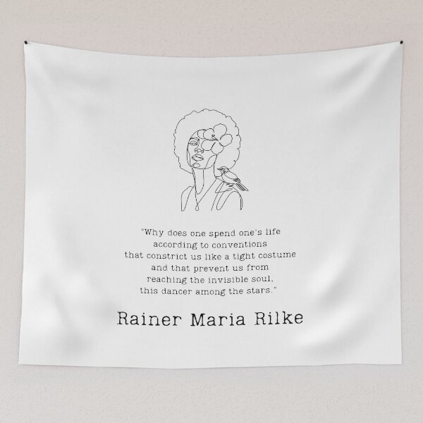 Item preview, "Dancer among the stars" - Rainer M. Rilke designed and sold by BookberryGarden.
