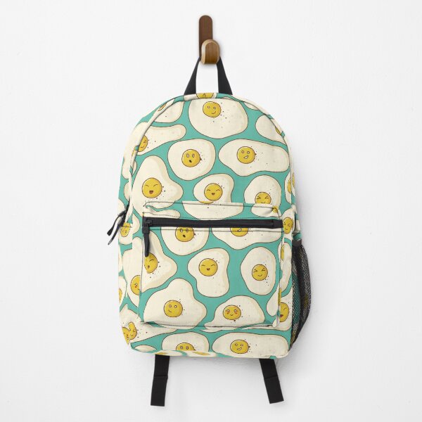 Item preview, Kawaii Fried Eggs Pattern designed and sold by space-kitten.