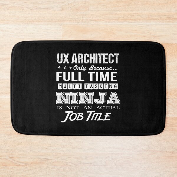 Item preview, Ux Architect T Shirt - Ninja Job Gift Item Tee designed and sold by ritterdick.