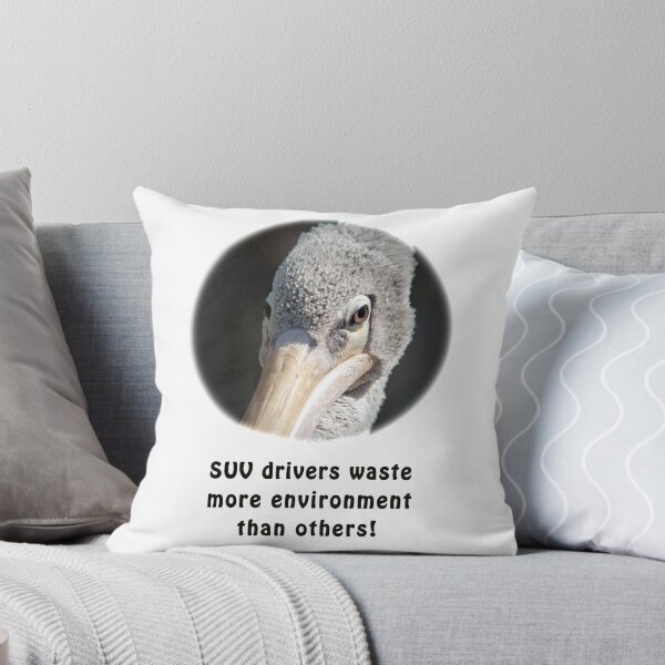 Item preview, Concerned Pink-backed Pelican designed and sold by Thomas F. Gehrke.