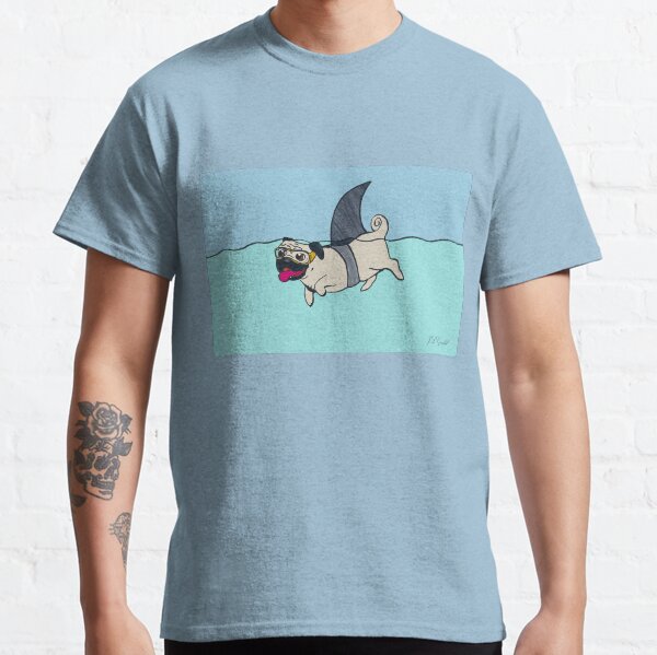 Shark Pug Classic T-Shirt