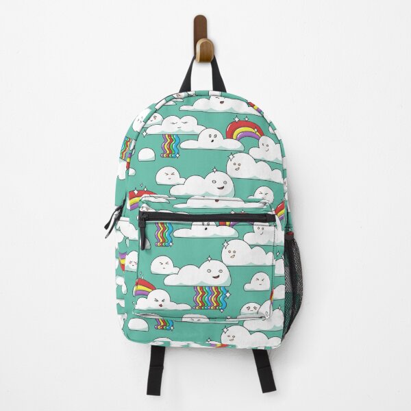 Item preview, Kawaii clouds pattern designed and sold by space-kitten.
