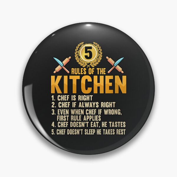 Item preview, Womens Funny Chef Rules Of The Kitchen Baker Cook Knife V-Neck designed and sold by JakariEzer.